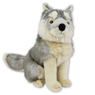 Obrázek z Vlk sedící plyš 30cm 
